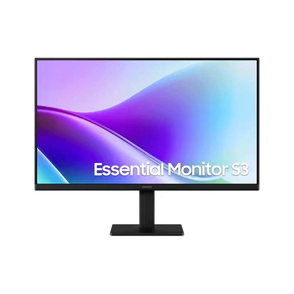 MONITOR SAMSUNG ESSENTIAL S3 DE 24' FHD IPS, RESOLUCIÓN CLARA Y COLORES VIBRANTES PARA TU ESPACIO DE TRABAJO. - 1