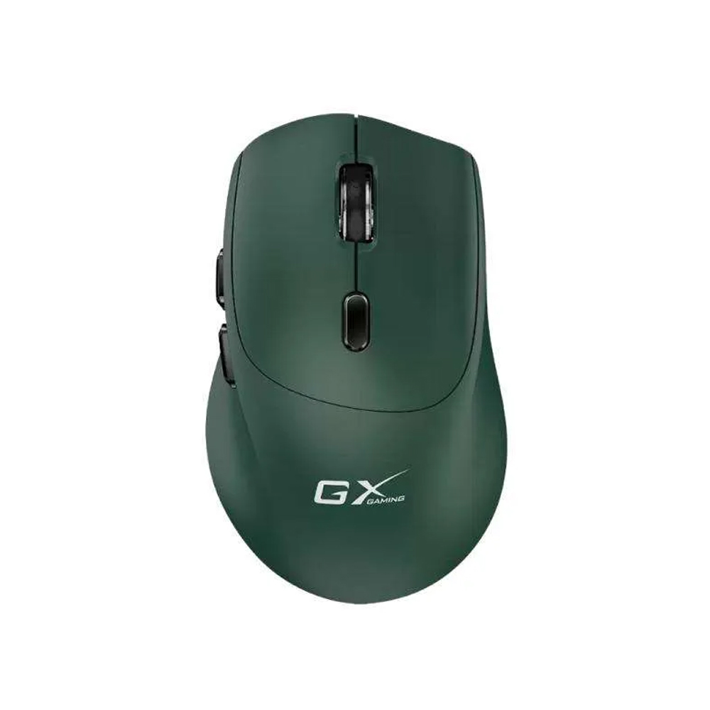MOUSE INALÁMBRICO GENIUS GX SCORPION M8100 AI, 3200 DPI, 6 BOTONES, COLOR VERDE MILITAR, BLUETOOTH - 1