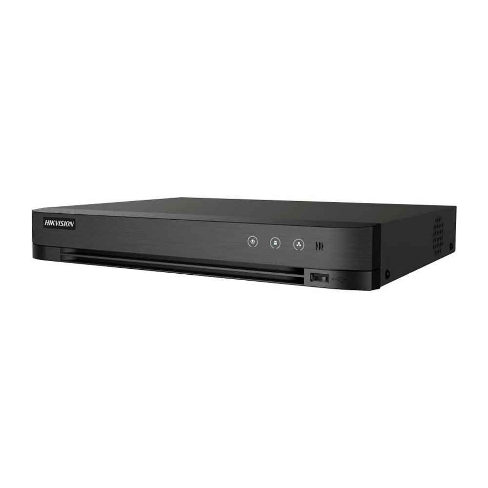 DVR HIKVISION 4CH 1080P CON HDMI Y ANALÍTICA - GRABADOR INTELIGENTE PARA SEGURIDAD Y VIGILANCIA - 1