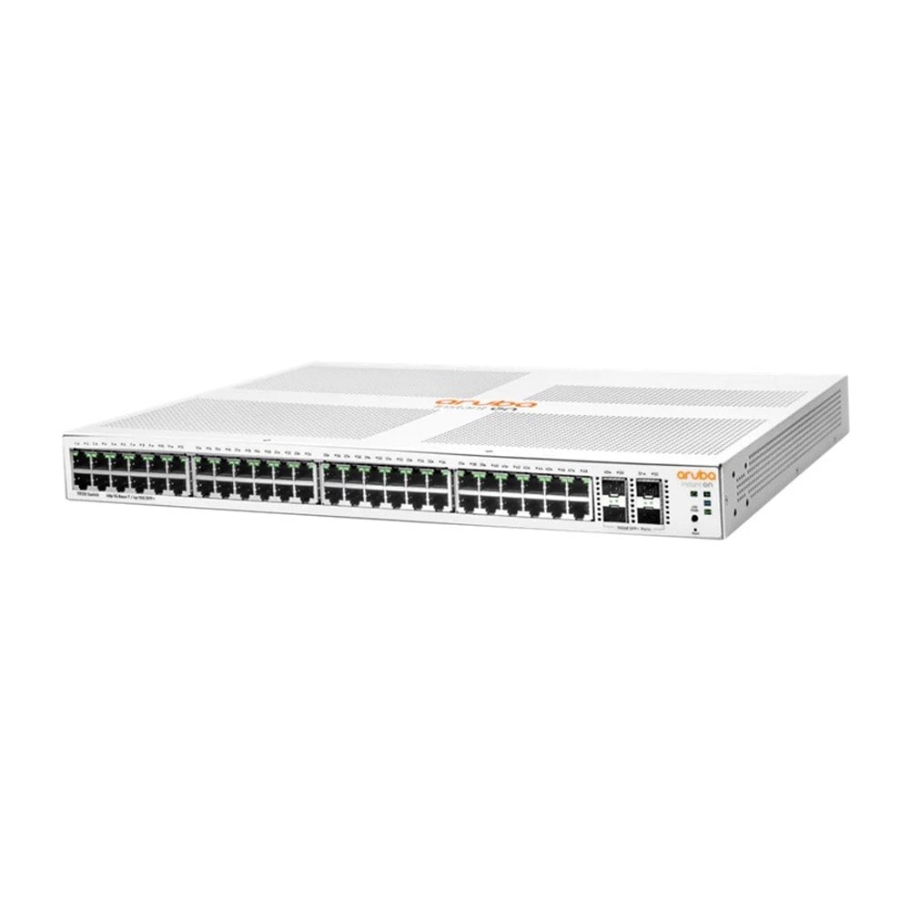 SWITCH HPE ARUBA INSTANT ON 1930 - 48 PUERTOS GIGABIT ETHERNET + 4 SFP/SFP+ | IDEAL PARA REDES EMPRESARIALES - 1