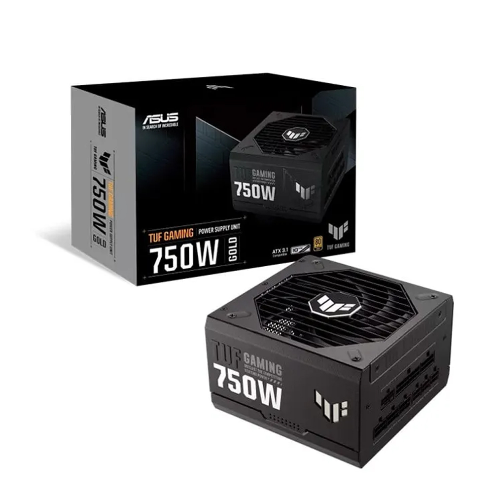 FUENTE DE PODER TUF GAMING 750W 80+ GOLD | RENDIMIENTO ÓPTIMO Y EFICIENCIA ENERGÉTICA - 1