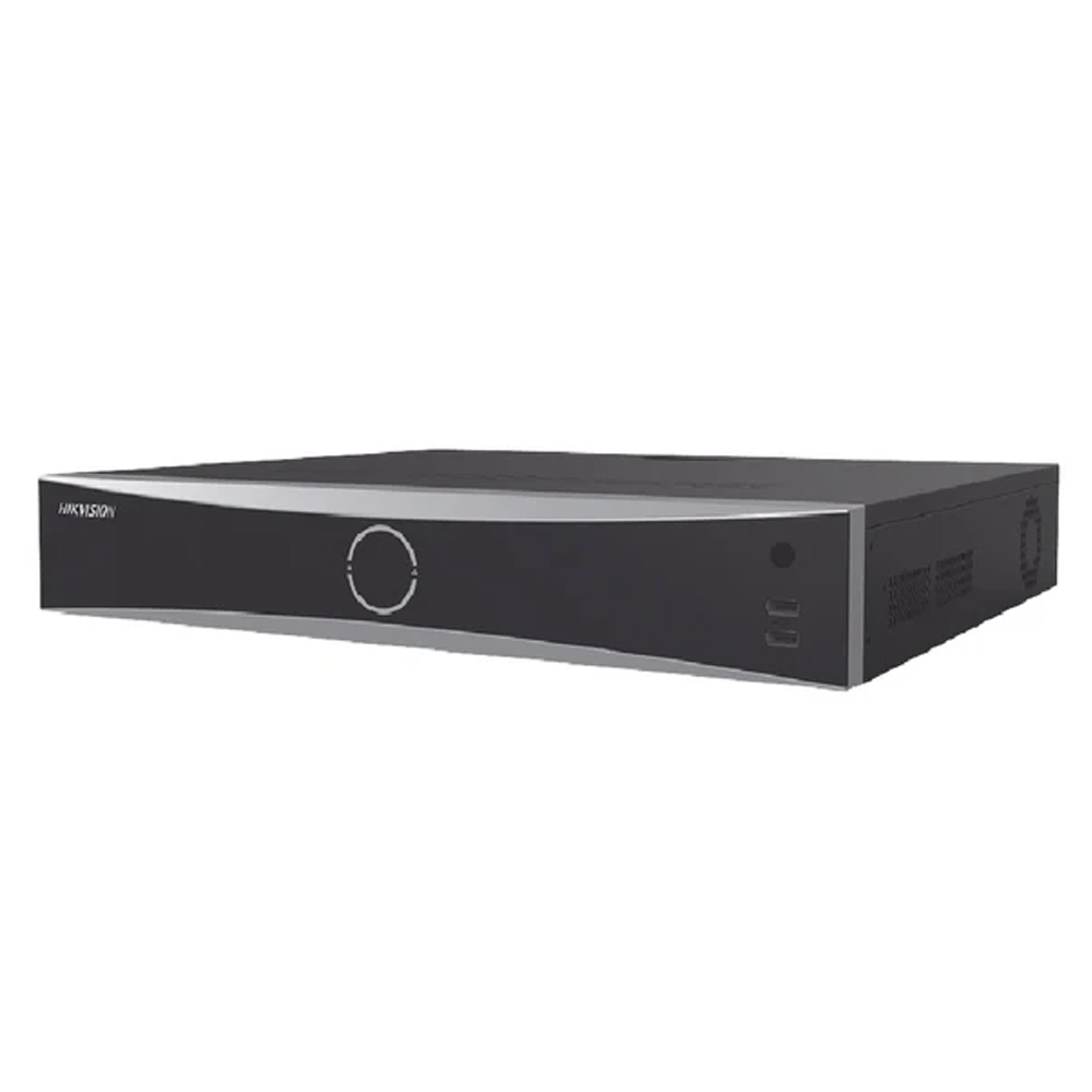 HIKVISION NVR 32CH POE PARA SEGURIDAD - SOPORTA 4 HDD, IDEAL PARA VIGILANCIA EFICIENTE Y CONECTIVIDAD - 1