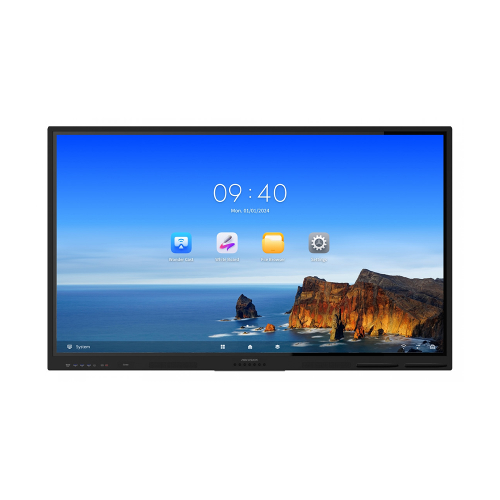 PANTALLA INTERACTIVA HIKVISION DS-D5B86RB/EL DE 86' 4K ANDROID, 8GB: IDEAL PARA SALAS DE REUNIONES Y EDUCACIÓN - 1