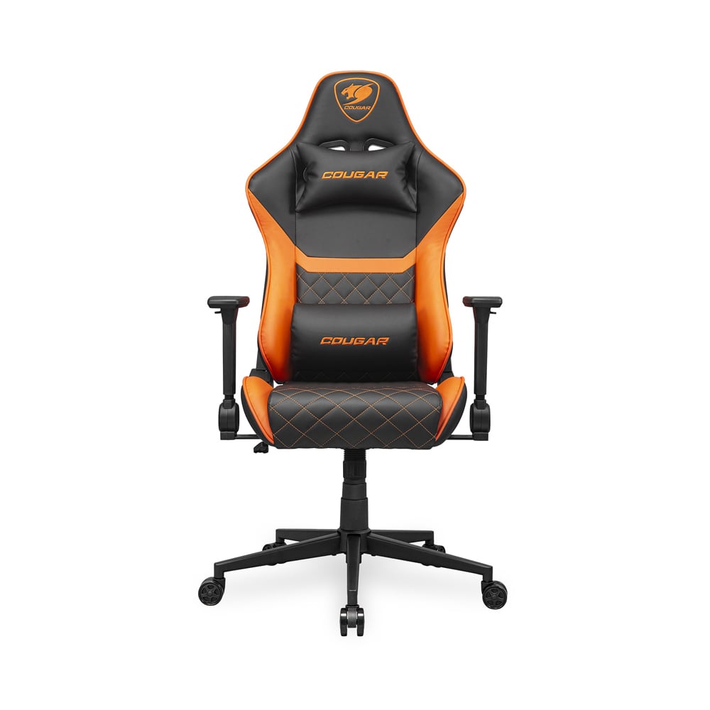 SILLA GAMING COUGAR ARMOR ONE V2 - ERGONÓMICA, CON SOPORTE LUMBAR, AJUSTABLE Y ESTILO MODERNO - 1