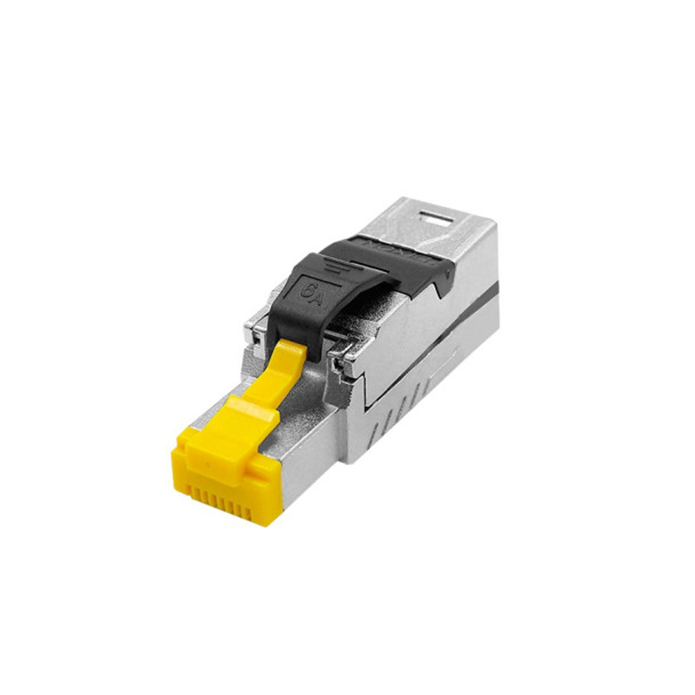CONECTOR RJ45 DIXON CAT 6A PARA RED, ALTA VELOCIDAD, IDEAL PARA DOMÓTICA Y REDES DE ALTO RENDIMIENTO - 1
