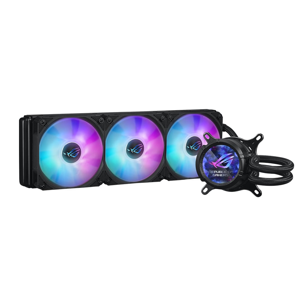 REFRIGERACIÓN LÍQUIDA ASUS ROG STRIX LC III 360MM ARGB CON LCD - EFICIENCIA Y ESTILO RGB - 1