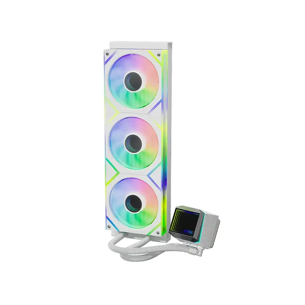 SISTEMA DE ENFRIAMIENTO LÍQUIDO XPG LEVANTE 360 II RGB BLANCO, ALTA EFICIENCIA Y ESTILO PARA GAMING - 1