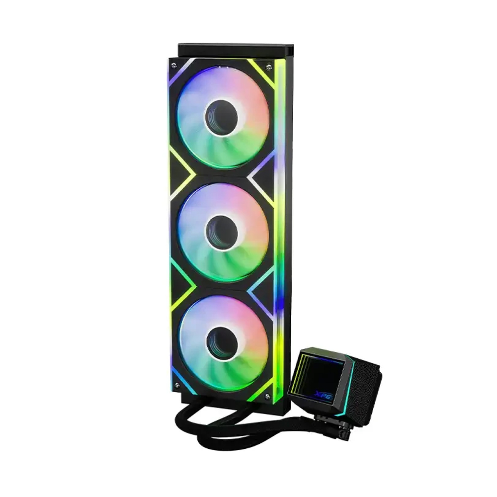 SISTEMA DE ENFRIAMIENTO LÍQUIDO XPG LEVANTE 360 II RGB, BOMBA ESPEJO, RENDIMIENTO ÓPTIMO Y ESTILO - 1