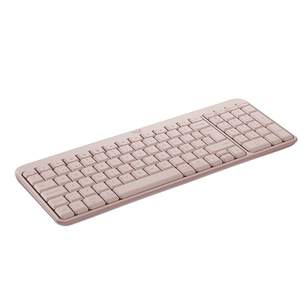 TECLADO LOGITECH K250 BLUETOOTH COMPACTO EN ROSA - ESTILO Y COMODIDAD PARA TU ESPACIO - 1