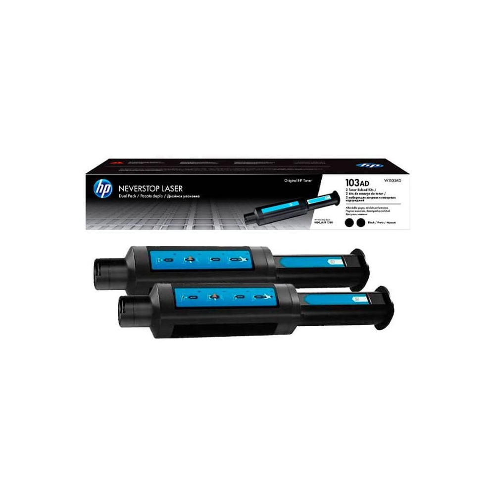 TÓNER HP 103AD RELOAD KIT RECARGA NEGRO - 1