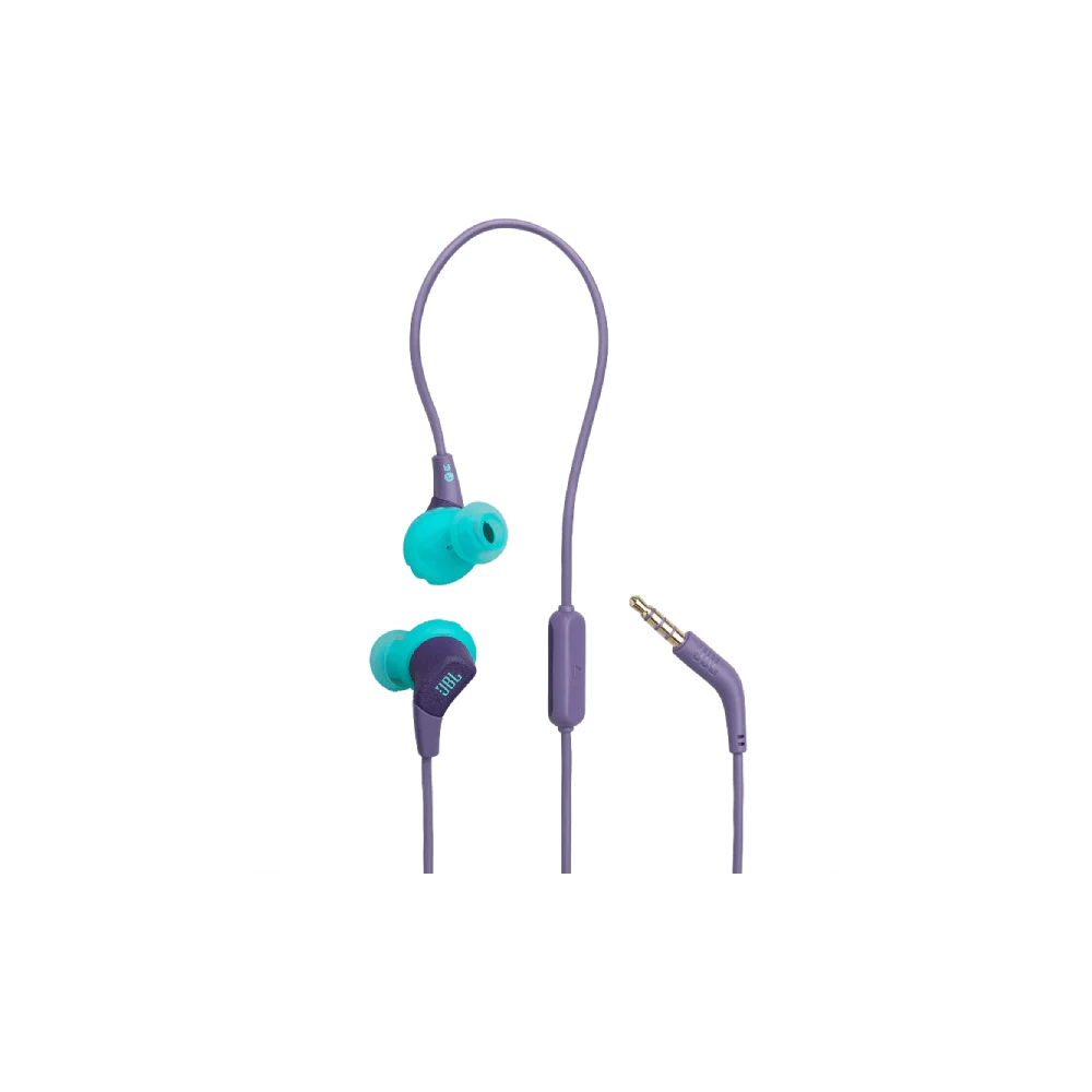 AURICULARES JBL ENDURANCE RUN 3 MORADOS: RESISTENCIA, COMODIDAD Y SONIDO POTENTE PARA TUS ACTIVIDADES - 1