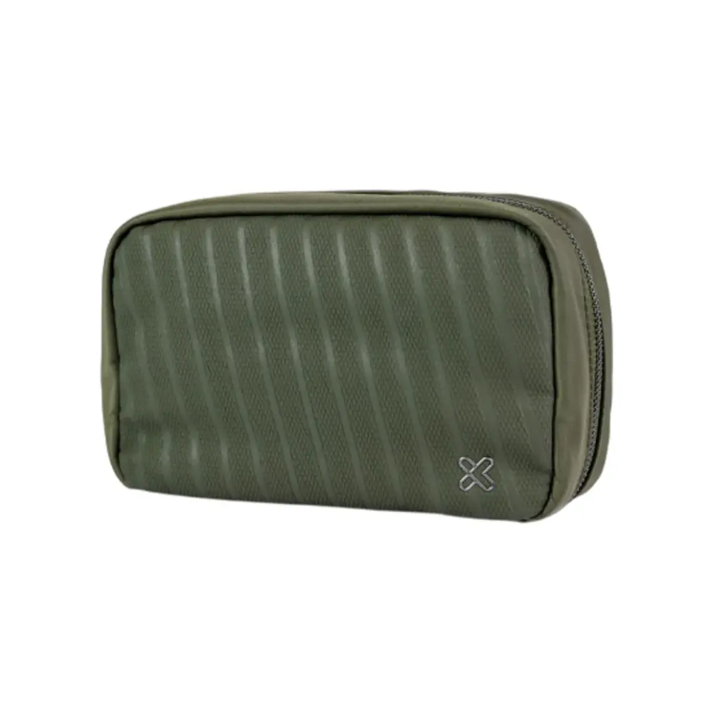CASE TECH KLIP XTREME KTO-750 VERDE, ORGANIZADOR COMPACTO PARA DISPOSITIVOS ELECTRÓNICOS Y ACCESORIOS - 1