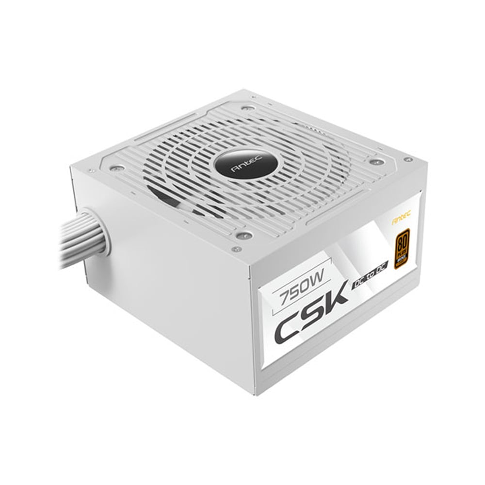 FUENTE DE PODER ANTEC CSK DC 750W 80+ BRONZE, EFICIENTE Y SILENCIOSA PARA GAMERS Y ENTUSIASTAS - 1