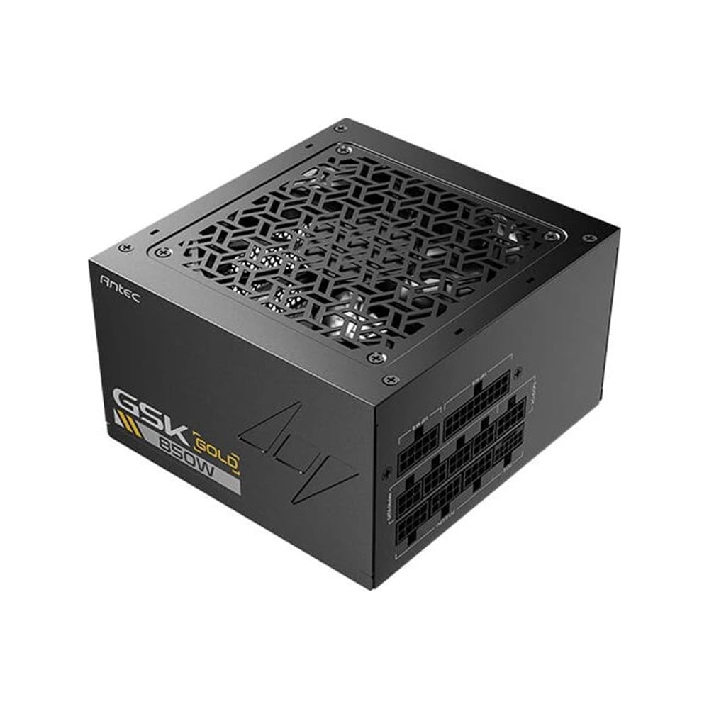 FUENTE DE PODER ANTEC GSK GB 850W 80+ GOLD, EFICIENCIA ALTA, MODULAR, IDEAL PARA GAMING Y PC - 1