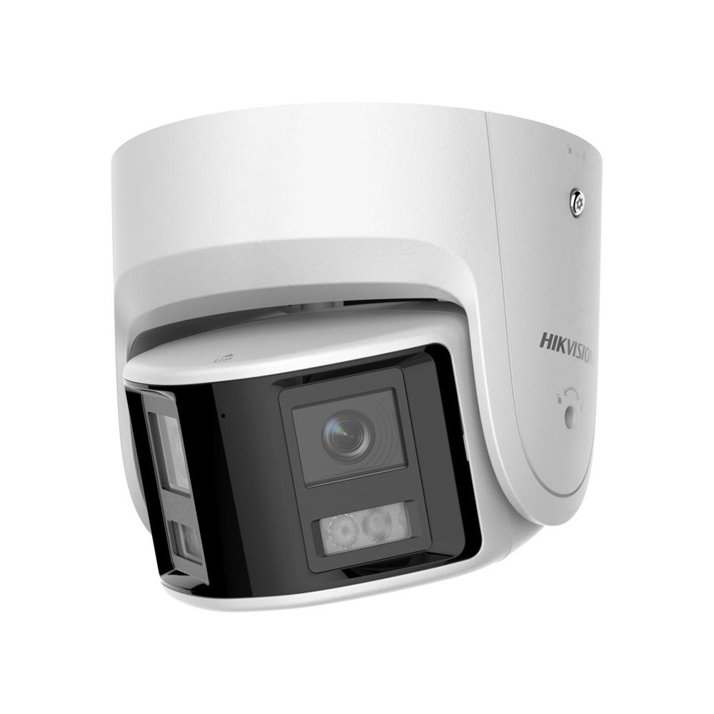 CÁMARA IP HIKVISION COLORVU TURRET 4MP, PANORÁMICA CON STROBE Y ALARMA AUDIBLE - SEGURIDAD AVANZADA - 1