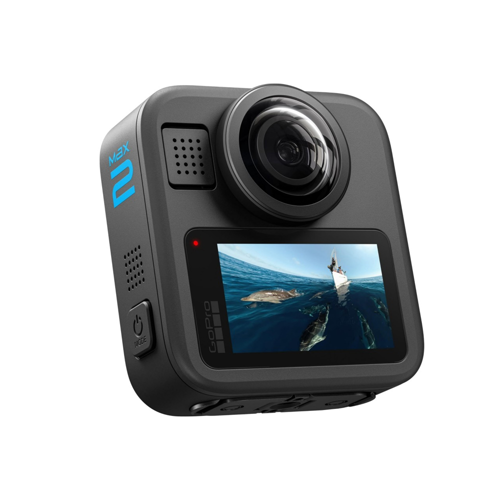 CÁMARA GOPRO MAX 2 360° CON IMÁGENES 4K, AUDIO DE CALIDAD Y CONECTIVIDAD WIFI - IDEAL PARA AVENTURAS - 1