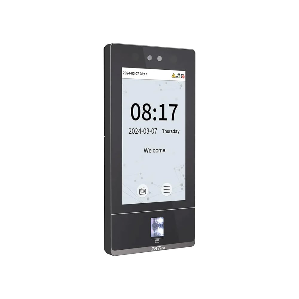 CONTROL DE ACCESO ZKTECO 10,000 ROSTRO HUELLA TARJETA CONECTIVIDAD WIFI - 1