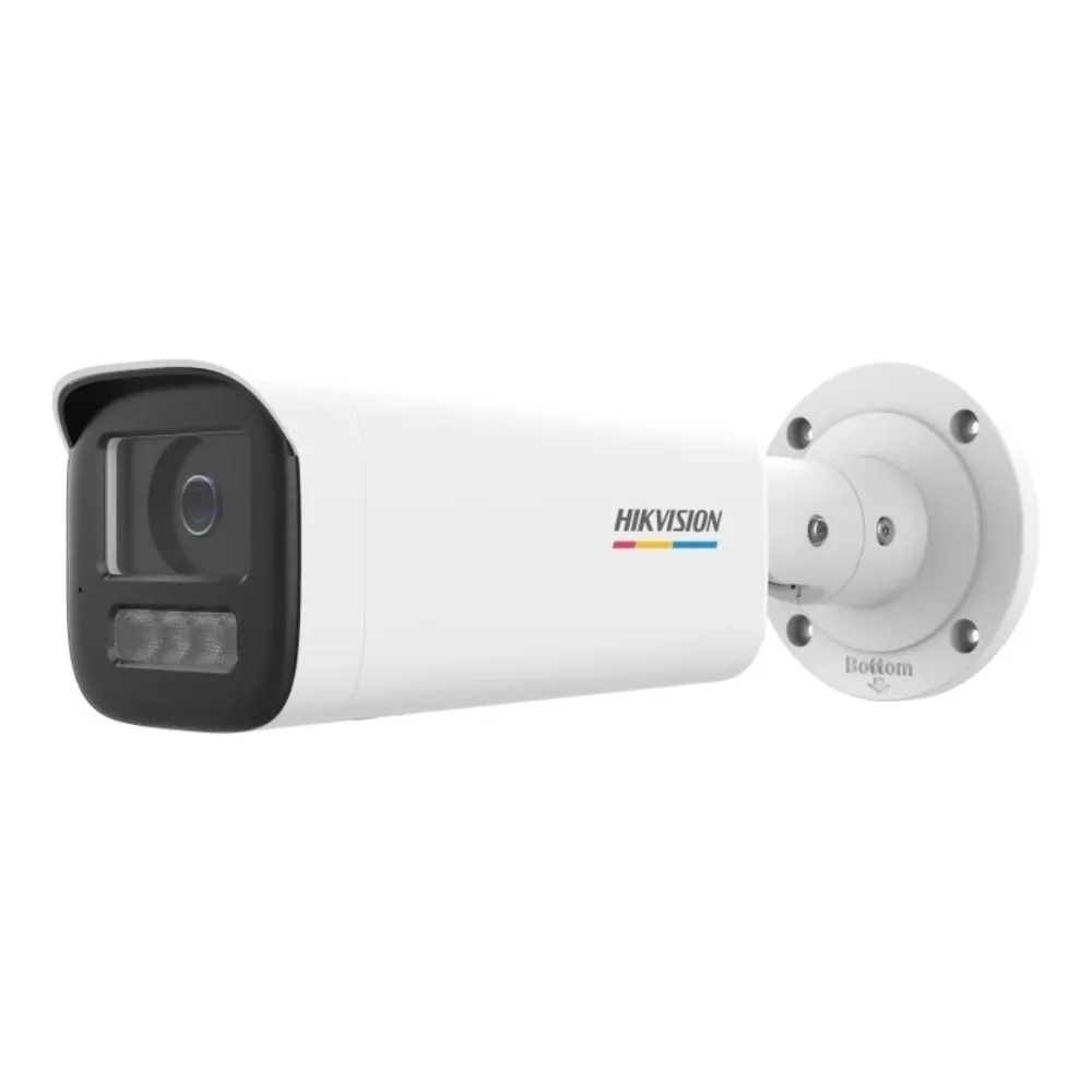 CÁMARA DE VIGILANCIA HIKVISION COLORVU 2MP CON VISIÓN NOCTURNA, CONECTIVIDAD IP Y DISEÑO COMPACTO - 1