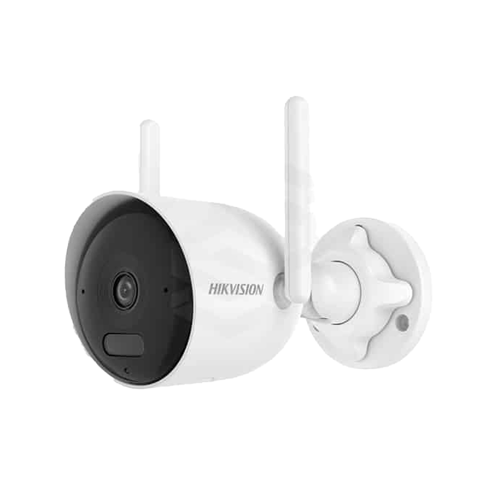 CÁMARA BULLET HIKVISION 4MP WIFI, VISIÓN NOCTURNA IR 30M, AUDIO BIDIRECCIONAL - IDEAL SEGURIDAD - 1