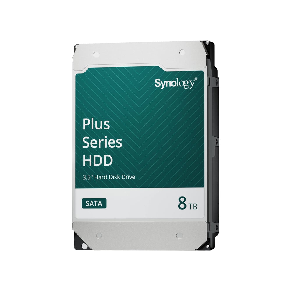 DISCO DURO SYNOLOGY HAT3320-8T DE 8TB PARA NAS, 7200 RPM, ALTA CAPACIDAD Y RENDIMIENTO FIABLE - 1