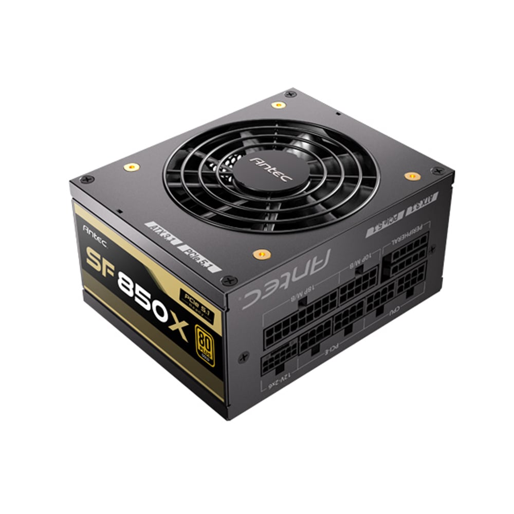 FUENTE DE PODER ANTEC SFX DE 850W 80+ GOLD, EFICIENTE Y COMPACTA PARA SISTEMAS DE ALTO RENDIMIENTO - 1