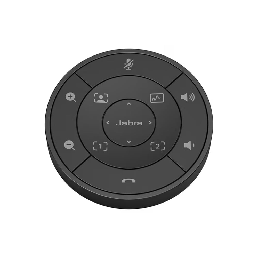 CONTROL REMOTO INALÁMBRICO JABRA PANACAST 50 PARA CÁMARA DE CONFERENCIA - BLUETOOTH 10M, COLOR NEGRO - 1