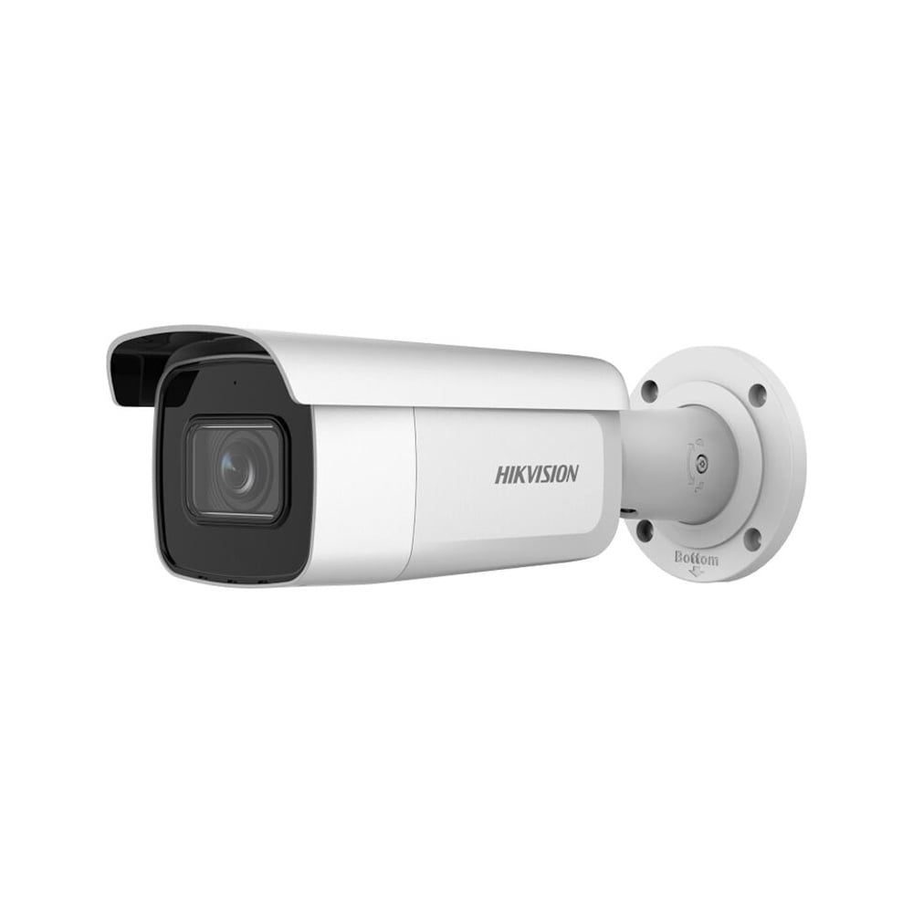 CÁMARA HIKVISION BULLET IP 4MP ACUSENSE CON ZOOM 2.8-12MM, AUDIO, STROBE Y SIRENA - VISIÓN NOCTURNA IR 40M - 1
