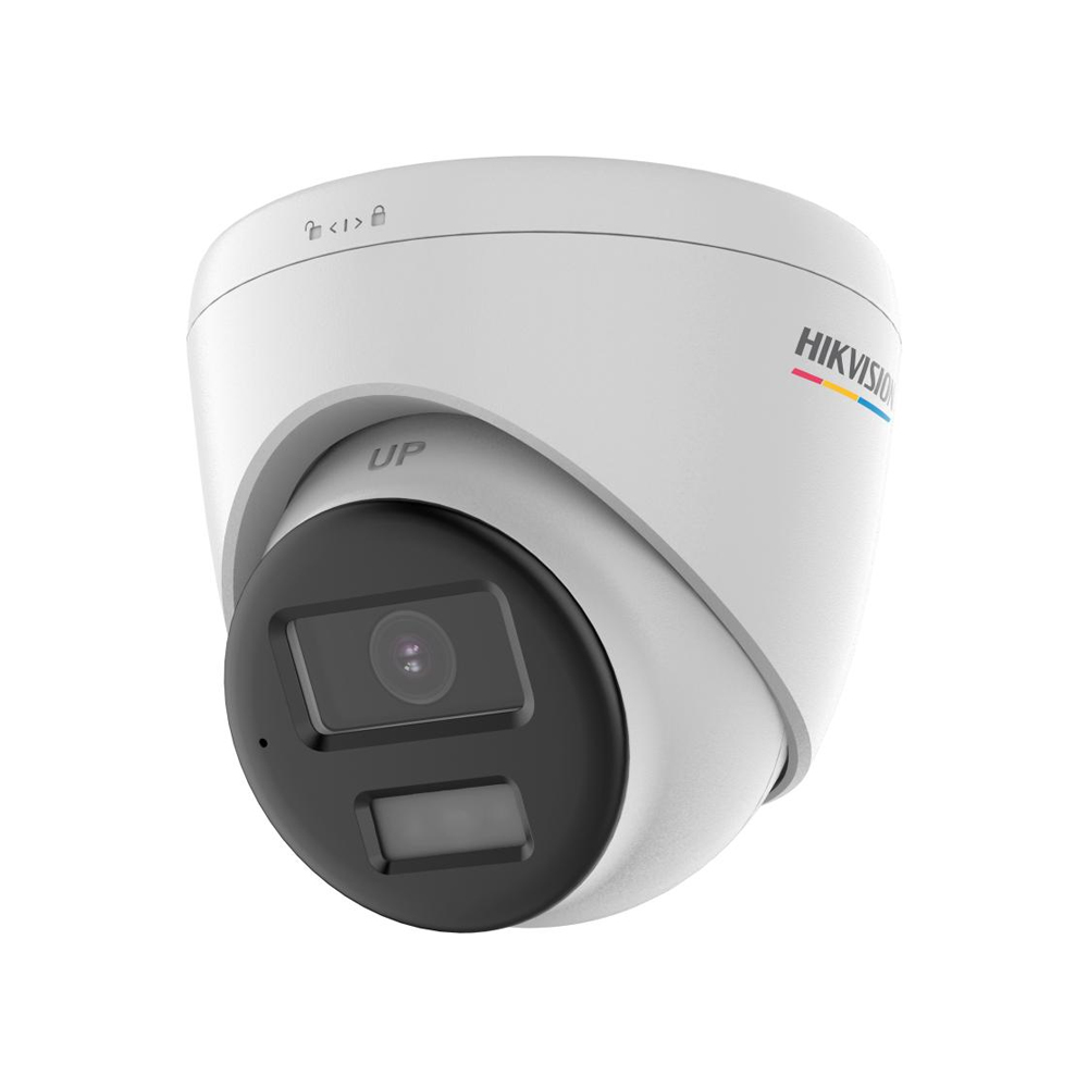 CÁMARA HIKVISION 2MP COLORVU TURRET - VISIÓN NOCTURNA IR 20M, AUDIO 2 VÍAS, LENTE 2.8MM - 1