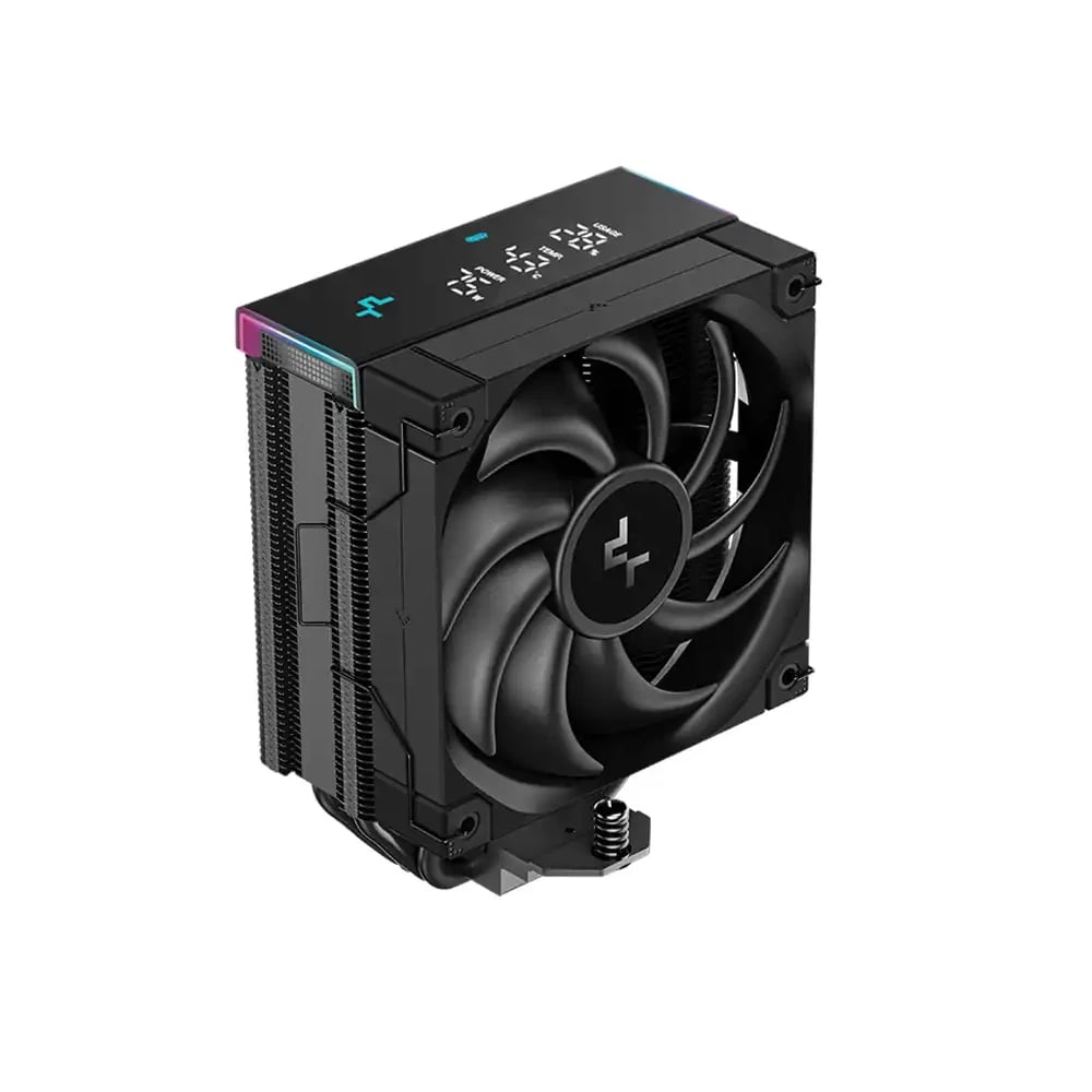 COOLER DEEPCOOL AK400 DIGITAL PRO PARA PROCESADOR, VENTILADOR 120MM, NEGRO, ALTA EFICIENCIA Y RENDIMIENTO - 1