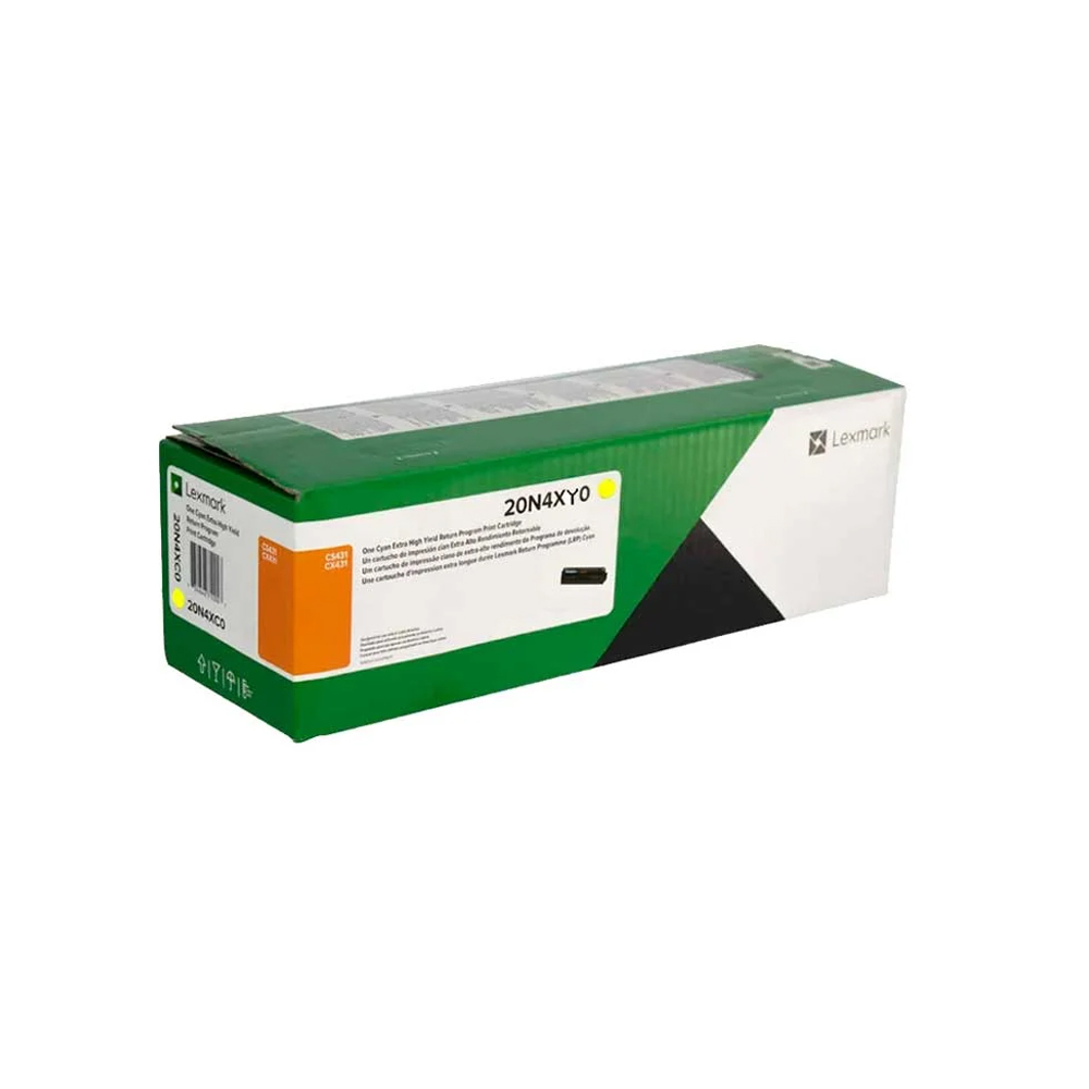 TONER LEXMARK CX431 6.7K AMARILLO - 1