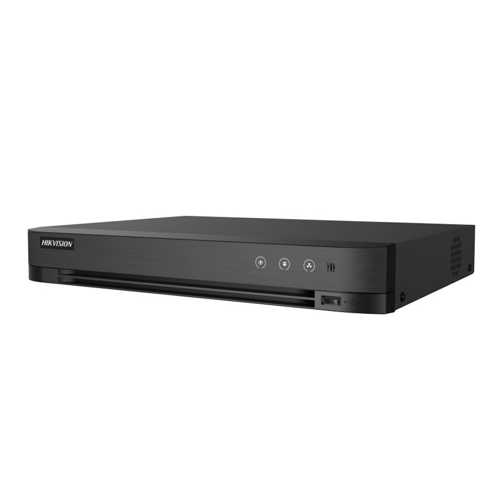 HIKVISION DVR 4 CANALES IDS-7204HUHI-M1/XT GRABADOR DE VIDEO PARA SEGURIDAD - 1