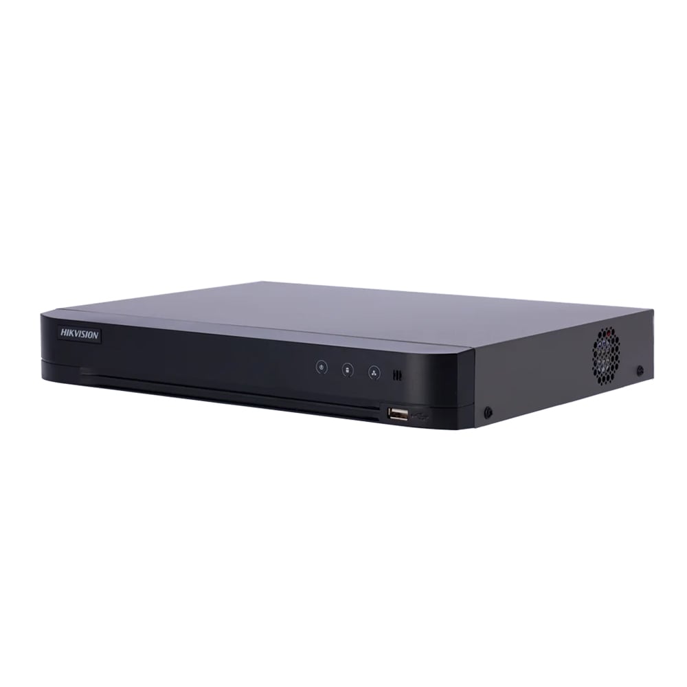 HIKVISION ACUSENSE DVR DE 4 CANALES, GRABADOR DE VIDEO EN RED, IDEAL PARA SEGURIDAD Y MONITOREO - 1