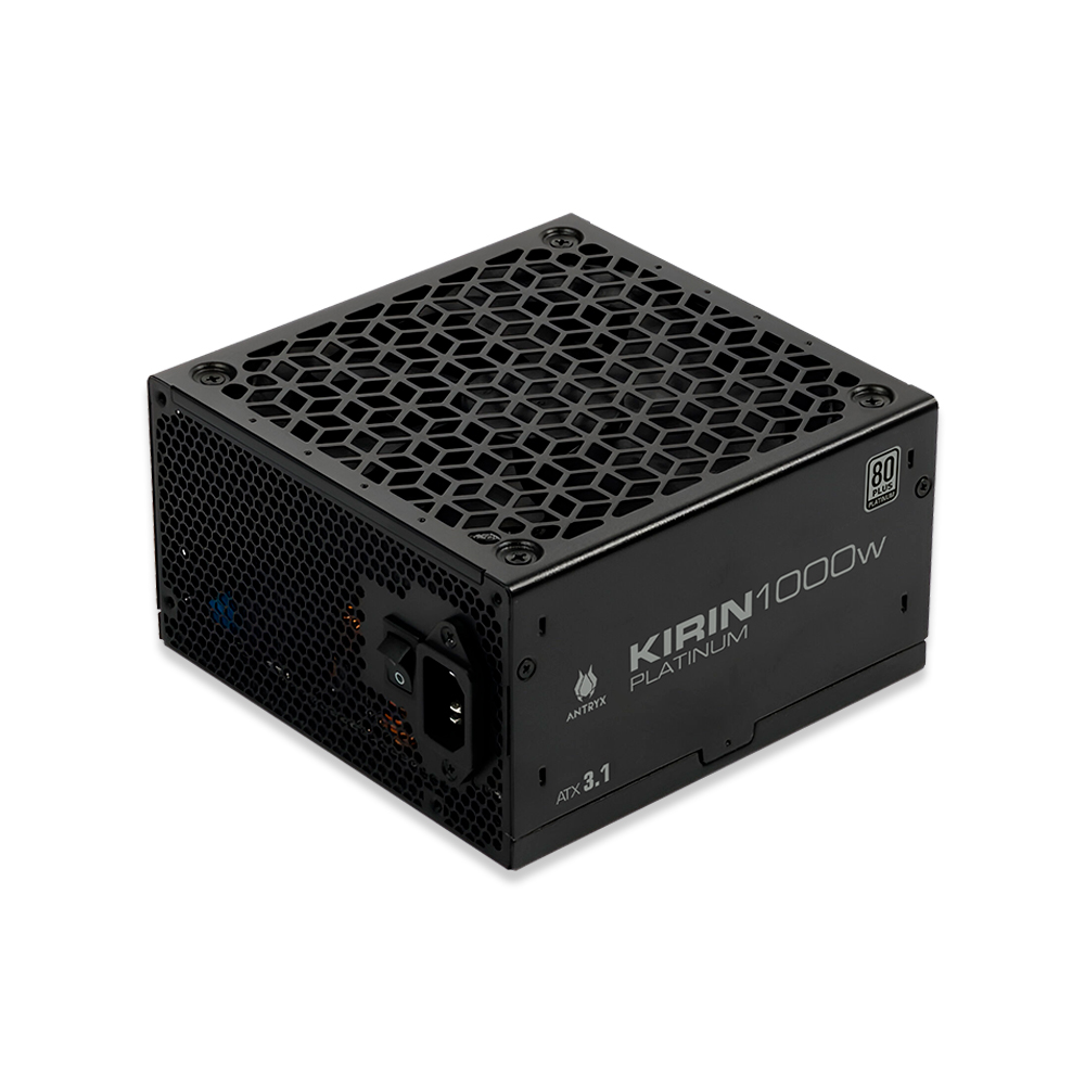 FUENTE 1000W 80 PLUS PLATINUM ANTRYX KIRIN XPH1000 EFICIENCIA ENERGÉTICA ALTA CAPACIDAD - 1