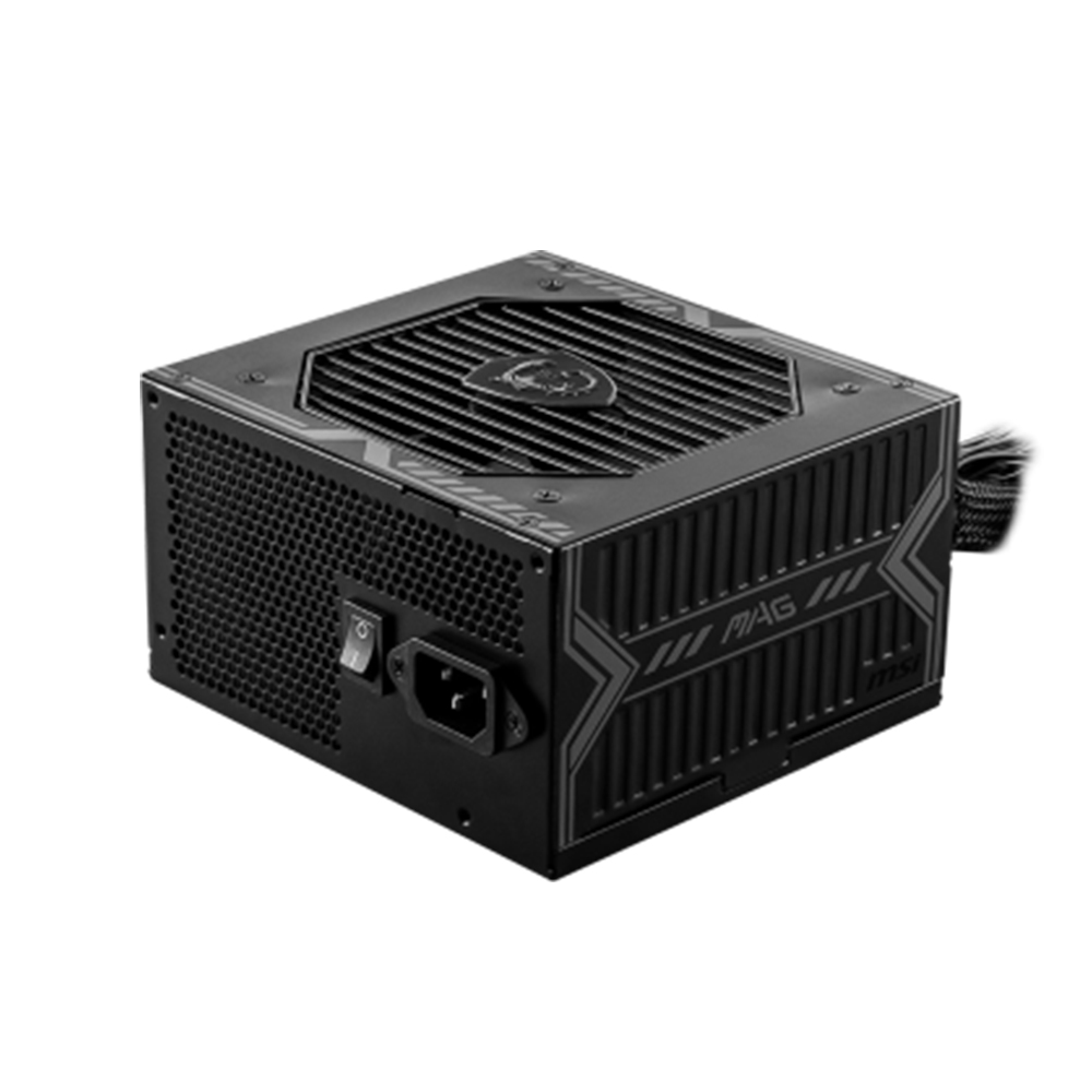 FUENTE DE PODER MSI MAG A650BN 650W 80 PLUS BRONZE 24-PIN ATX EFICIENTE Y CONFIABLE - 1