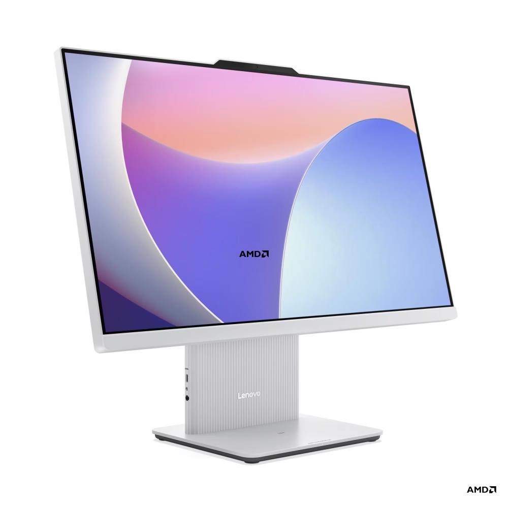 LENOVO ALL-IN-ONE 23.8' CON AMD RYZEN 5, 8GB RAM, 512GB SSD Y WINDOWS 11 HOME - RENDIMIENTO Y ESTILO - 1