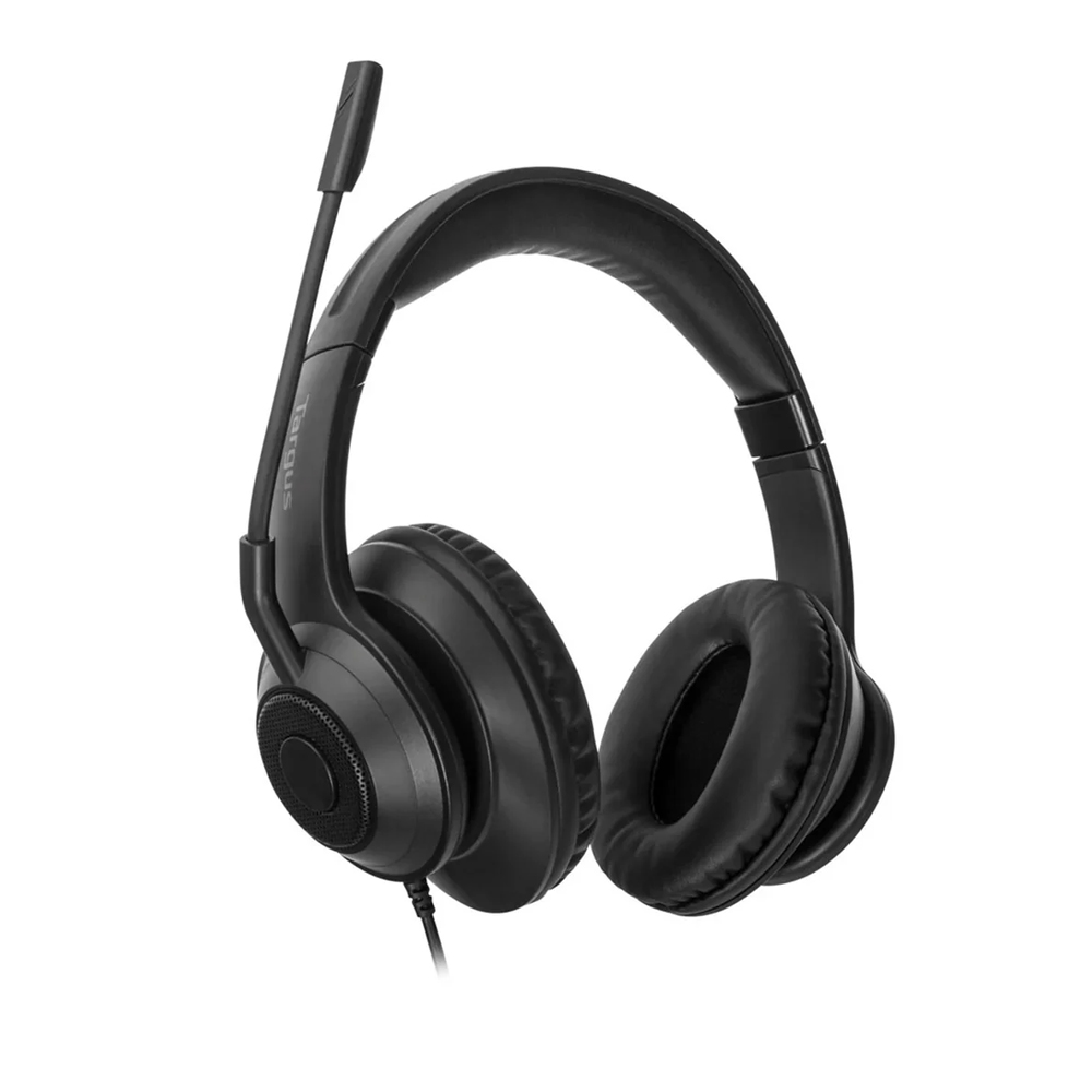 AUDÍFONOS TARGUS AEH102TT USB-A 40MM OVER-EAR CANCELACIÓN DE RUIDO COLOR NEGRO - 1