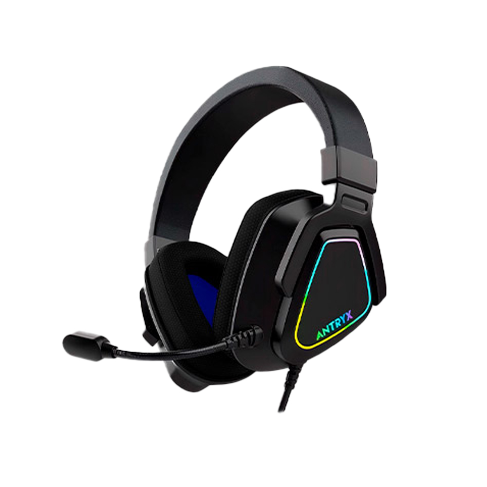 AURICULAR GAMING ANTRYX GH-850 7.1 VIBRATION USB AUDIO SURROUND NEGRO - 1