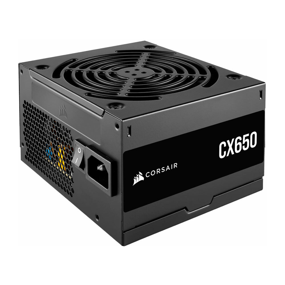 FUENTE DE ALIMENTACIÓN CORSAIR RPS0128 650W 120V AC 230V AC 1 RAÍL +12V 1 VENTILADOR 88% EFICACIA - 1