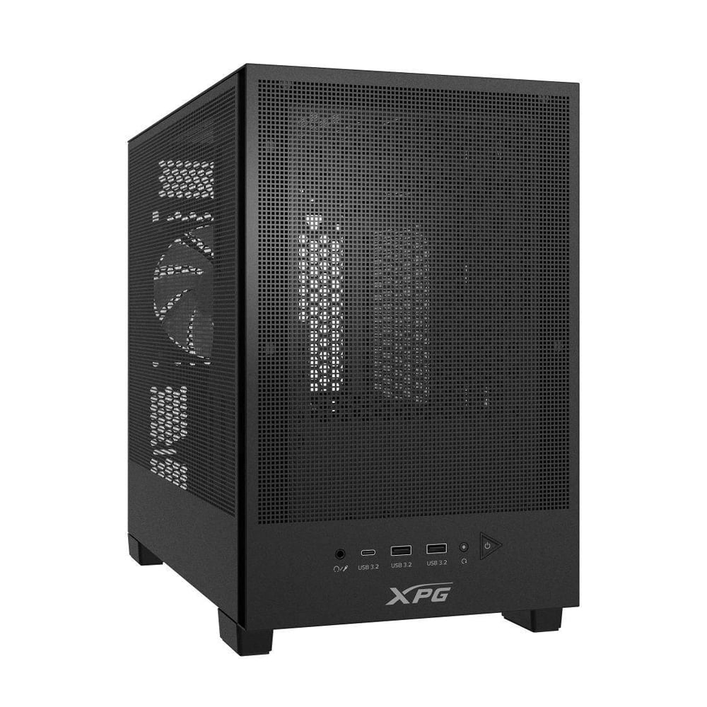 CASE XPG VALOR MESH NANO VALORMESHNANOMAA-BKCWW M-ATX CON PANELES DE MALLA - 1