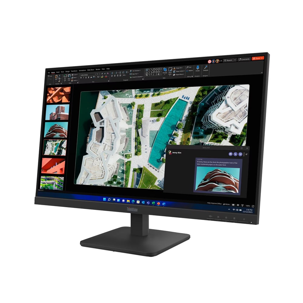 MONITOR PLANO LENOVO THINKVISION S27-4E FHD 27' HDMI VGA - 1