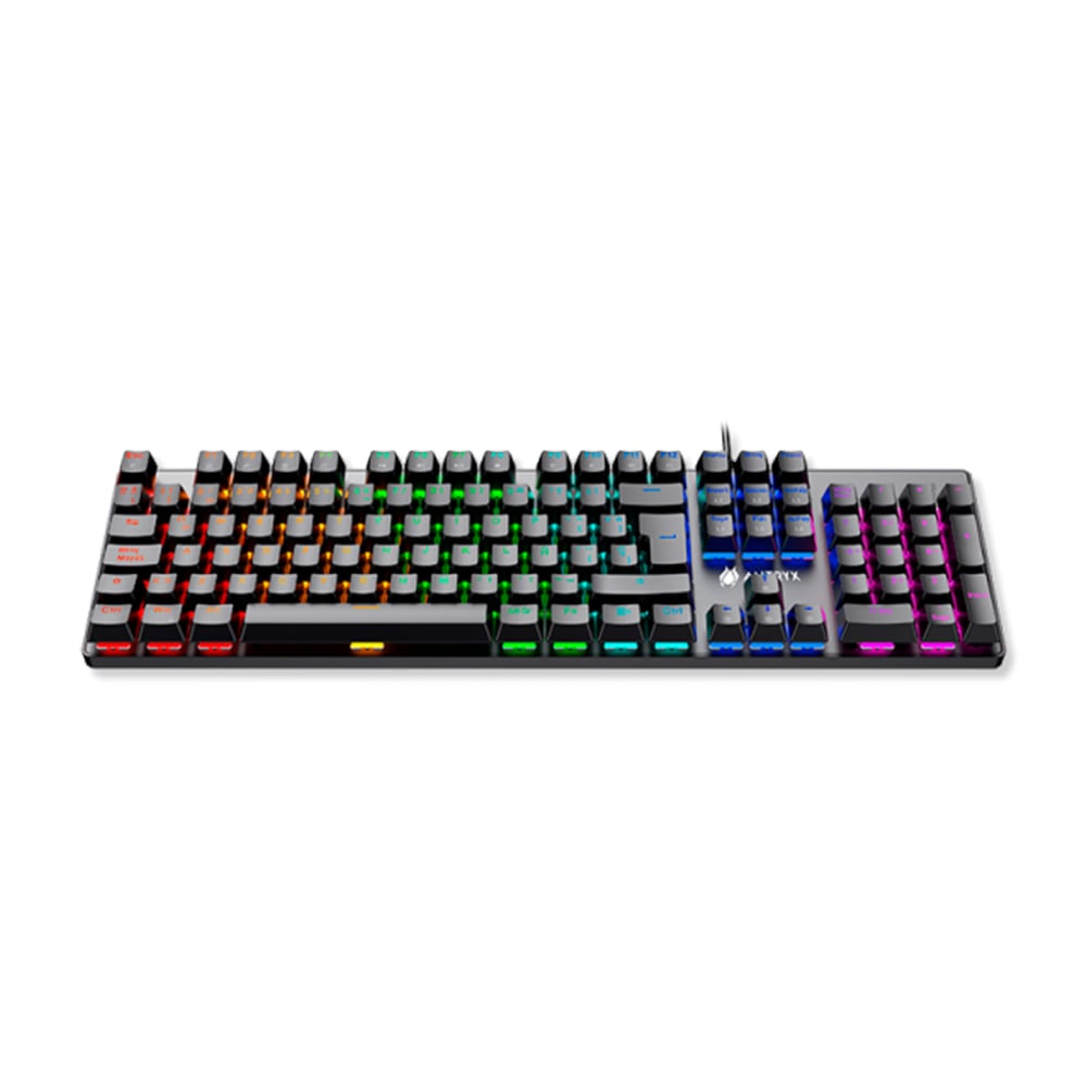TECLADO GAMING ANTRYX MK-760L SW-BLUE RGB MECÁNICO RETROILUMINADO 104 TECLAS AZUL - 1