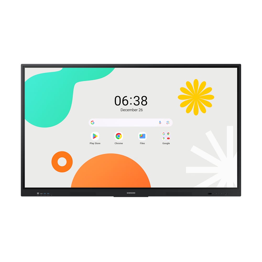 PANTALLA INTERACTIVA SAMSUNG WA75F 75' LCD 4K UHD TÁCTIL HDMI BLUETOOTH ANDROID 14 IDEAL SEÑALIZACIÓN - 1