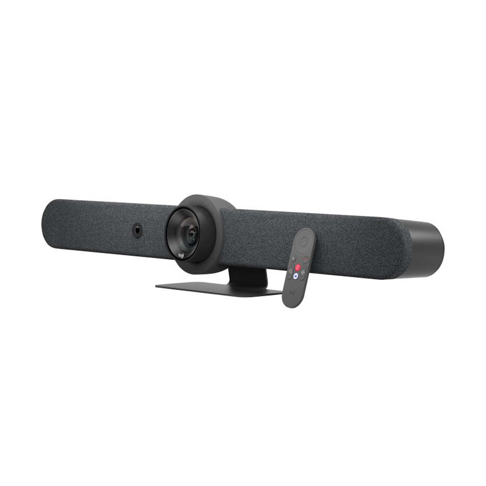 CÁMARA LOGITECH RALLY BAR MINI 4K PARA SALAS PEQUEÑAS USB COLOR GRAPHITE - 1