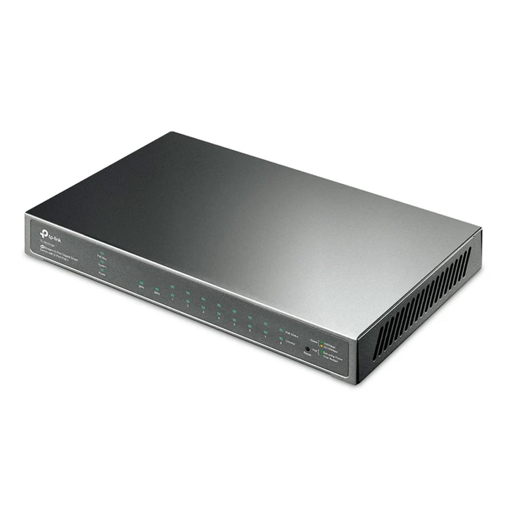 SWITCH TP-LINK SG2210P 10 PUERTOS GIGABIT CON POE PARA REDES DE ALTO RENDIMIENTO - 1