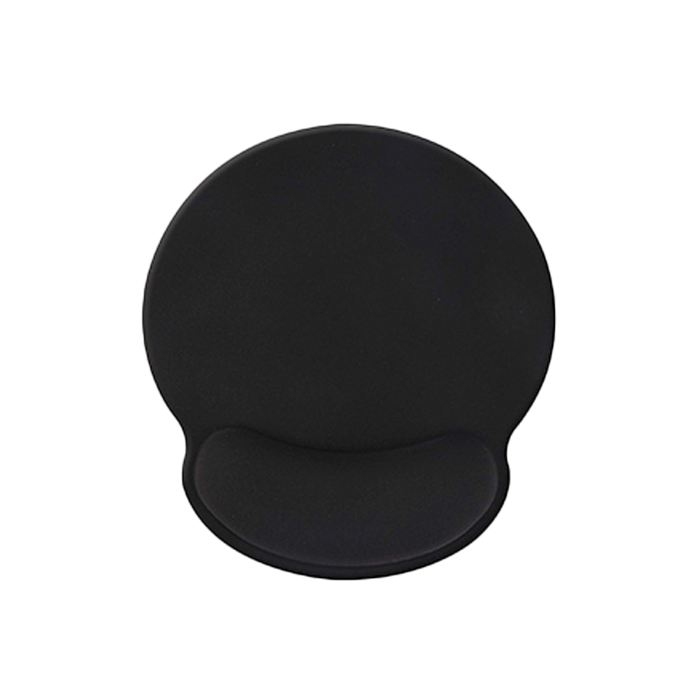 MOUSE PAD DELCOM CON DESCANSADOR DE MUÑECA 25X22.5 CM IDEAL PARA OFICINA Y GAMING - 1