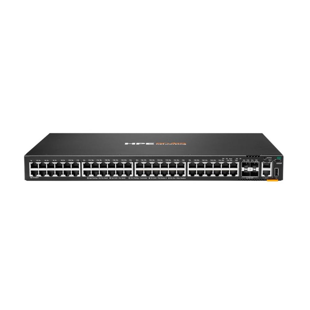 SWITCH HPE ARUBA CX 6200F 48 PUERTOS 10GBE APILABLE GESTIÓN AVANZADA ETHERNET - 1