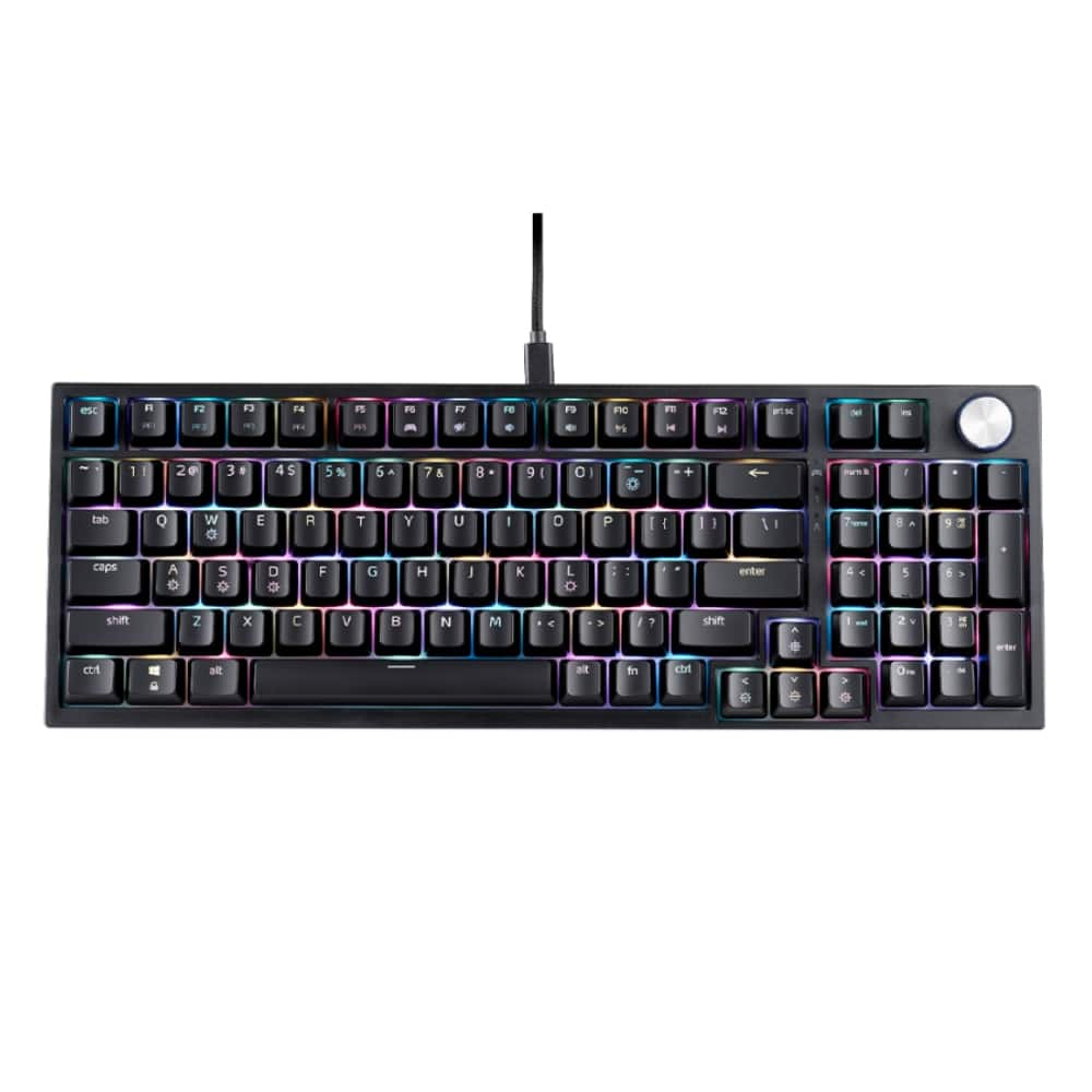 TECLADO MECÁNICO GAMER XPG SORCERER RGB SWITCH RED - 1