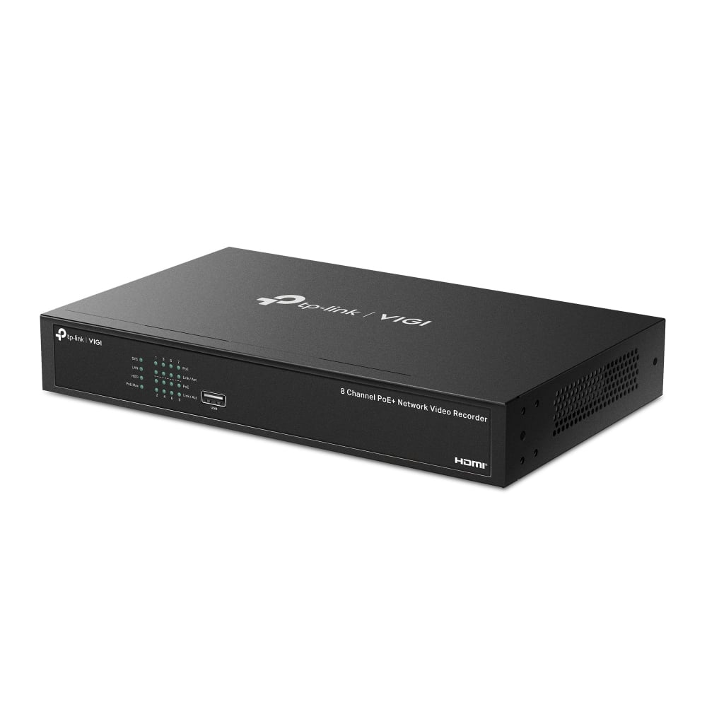 TP-Link VIGI NVR1008H NVR 8 Canales Montaje en Bastidor Conectividad en Red - 1