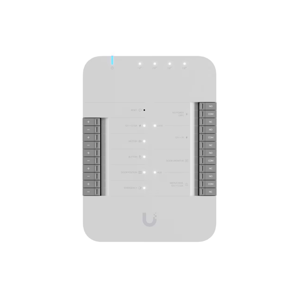 CONTROLADOR DE ACCESO UBIQUITI UA-HUB-DOOR CONECTIVIDAD - 1