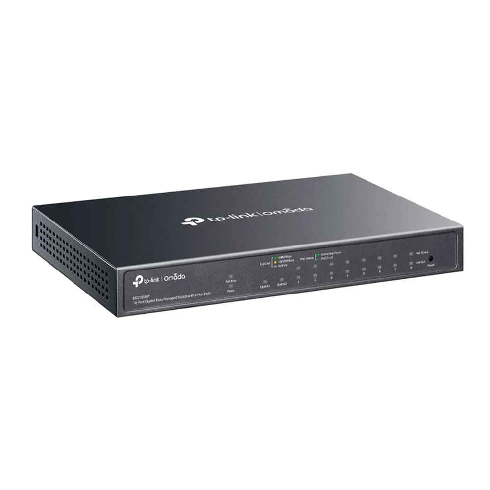 SWITCH TP-LINK ES210GMP 10-PORT GIGABIT POE - 1